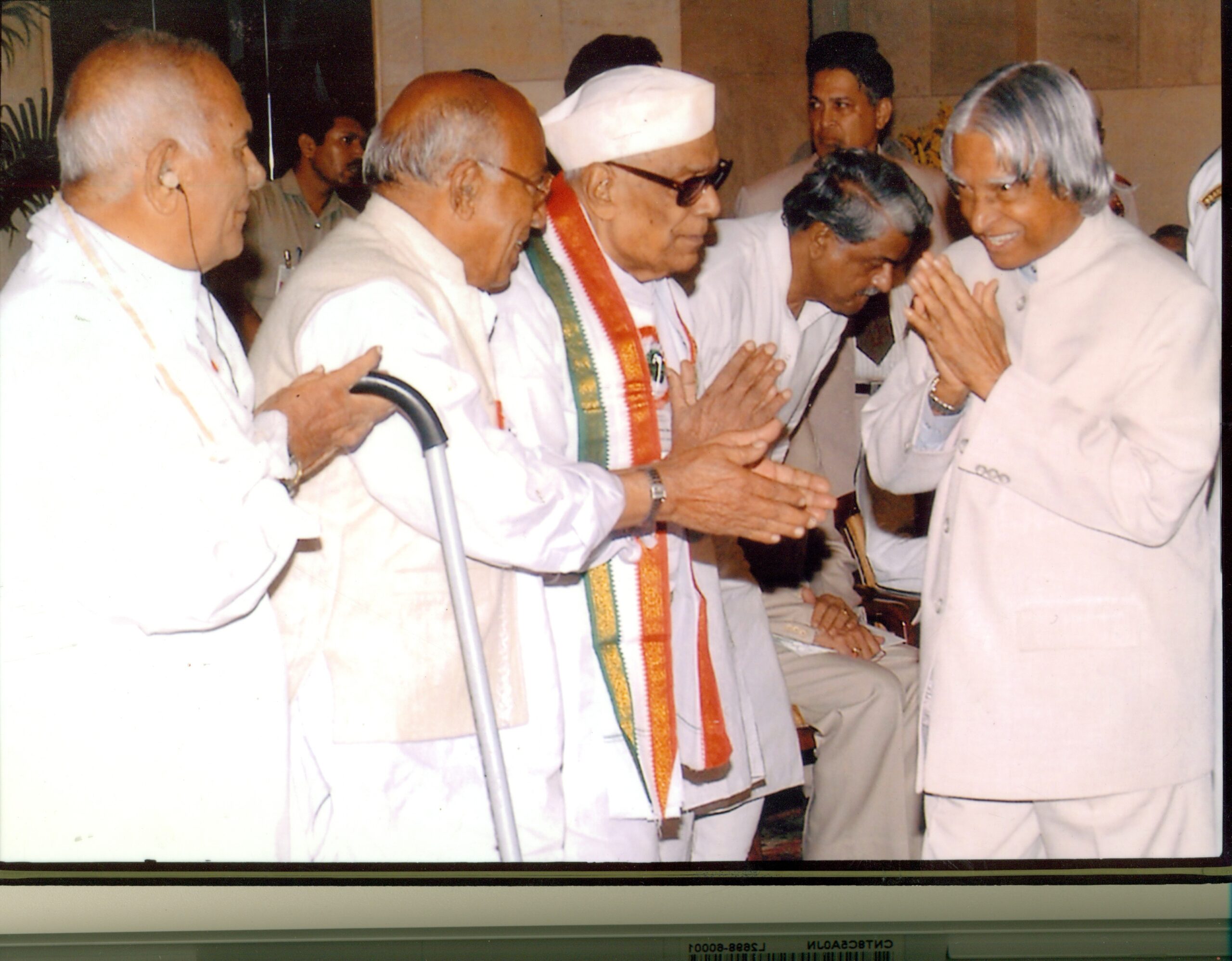 FREEDOM FIGHTERS LEAD BY Konda Lakshman Bapuji with Abdul Kalam (1)